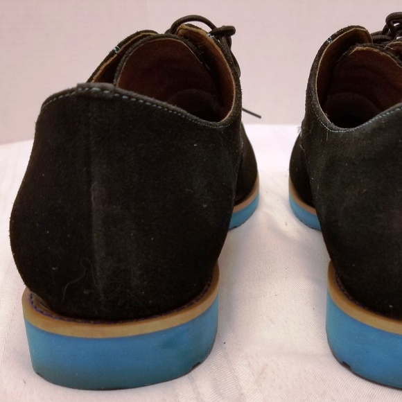 EUC. J D Fisk Black  Suede Shoes. Size 13 M - Picture 7 of 8